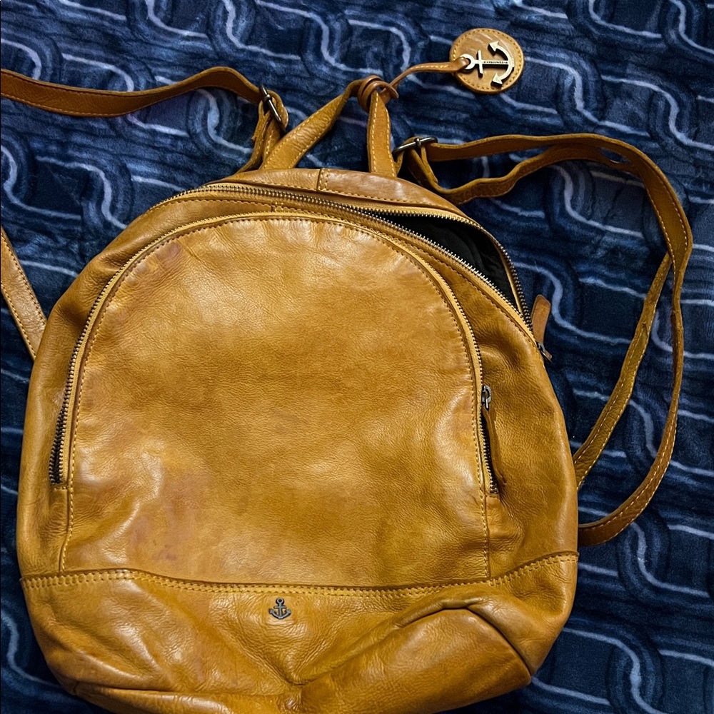 Harbour 2nd genuine leather backpack